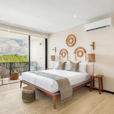 Tulum Penthouse Oasis: Rooftop Pool & Luxury Stay Exterior photo